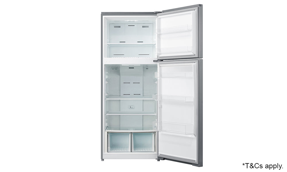 MIDEA Stainless Steel Fridge Freezer 454L