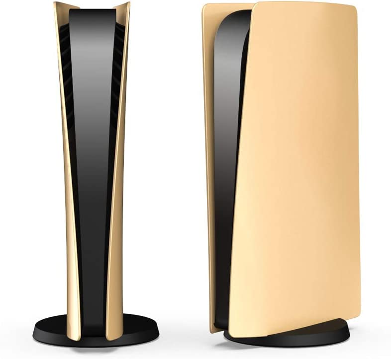 Faceplate Skin for Playstation 5 (Digital Edition, Gold)