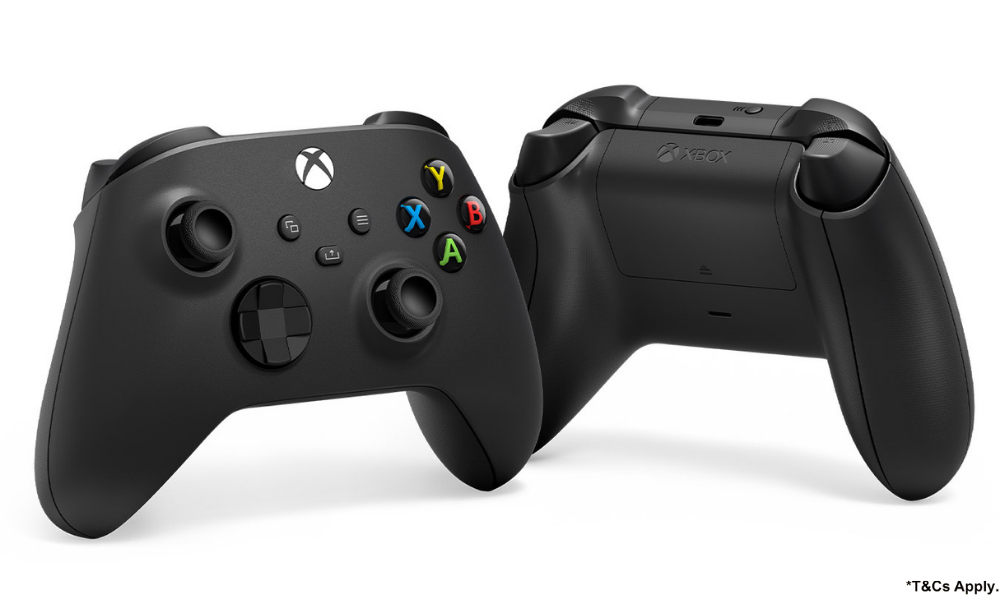Xbox Series X Console & XBox S/X wireless controller- Black Combo