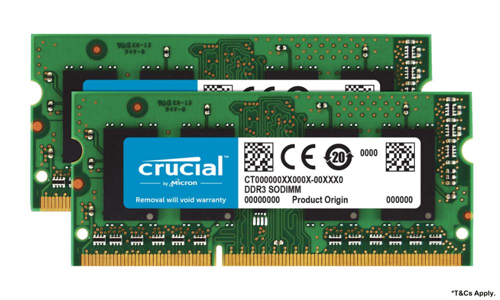 Crucial 8GB Kit RAM for Mac