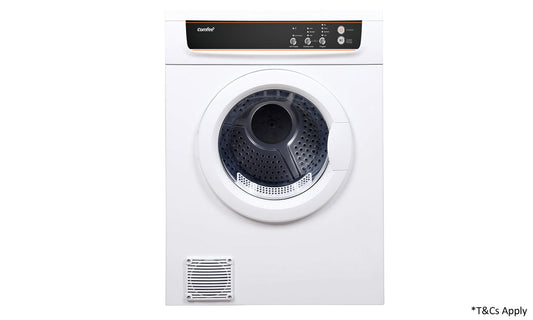 Vogue Washing Machine Top Load 6kg & Comfee Vented Dryer 7kg Combo