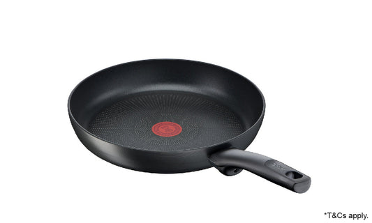 Tefal Ultimate Non Stick Twin Pack Frypans Black 20&26cm